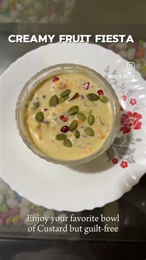 Fasting Series day- 6🌱 upwas special fruit custard #recipe #easynutrition #fast #diet #viral