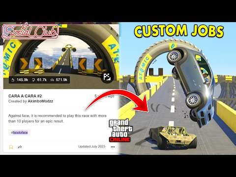 *Updated* How to Play CUSTOM JOBS in GTA Online! (Wallrides, Under Map Races & MORE)