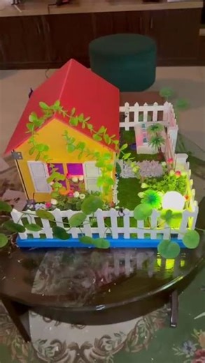 Smart Housr Design For School Project || Science fair project || Architect project.Nice House design