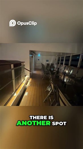 There's only ONE outdoor Smoking section on NCL Bliss!