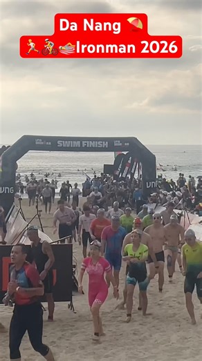 IRONMAN Da Nang 2026 🔥 Sunrise, Sweat & Pure Energy #shorts