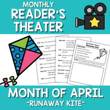 April Reading Activity | Readers Theater Play Skit Script Fluency Station Center