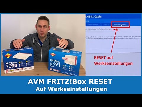 AVM FRITZ!Box || Reset auf Werkseinstellungen (Anleitung für Fritzbox)