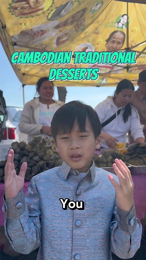 Cambodian Traditional Dessert Showcase