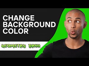 How to Change the Background Colour in Geometry Dash (2024)