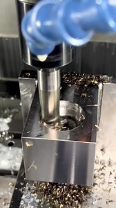 Using high feed cutters to your advantage! 👏 ZCC Cutting Tools Europe GmbH 25mm highfeed! Impressed with how it handled this set up as it wasn’t the best. You can hear the block vibrating at times. Feed = .8 feed/flute = 9167mm/m Speed = 180 VC = 2292 rpm. Doing a helix at .750mm per rev! Be part of the spotlight on SwarfandChips! Share your incredible machining footage with our vibrant community, which boasts over 168,000 followers across our channels. Submit your footage to tom@mtdcnc.com. 👀