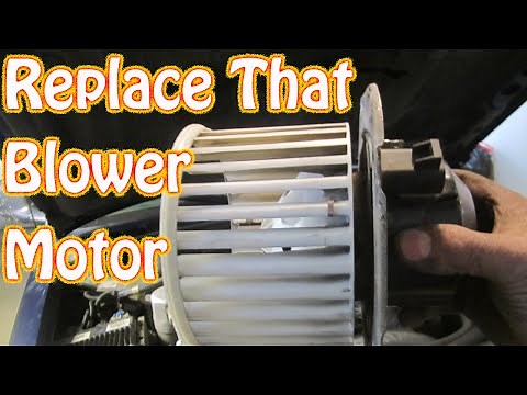 DIY How to Replace a Noisy Heater \\ AC Blower Motor on a Chevy Blazer S10 GMC Jimmy - Blazer No Heat