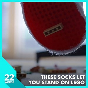 130K views · 29 reactions | These socks are the perfect invention for you if you're sick and tired of standing on random Lego pieces around your house!  Unnecessary Inventions | Bad Parenting Moments | Facebook