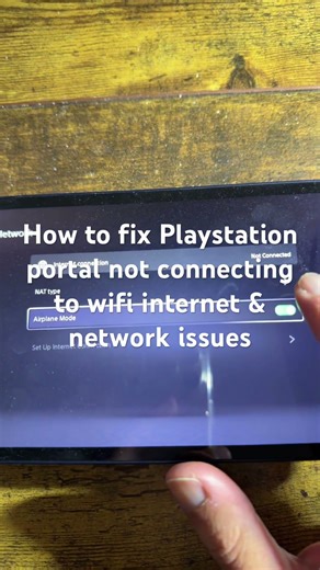 How to fix Playstation portal not connecting to wifi internet & network issues