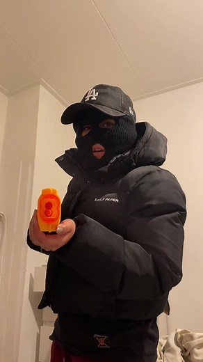 Trying on a Ski Mask Prank in the Comedy Sketch