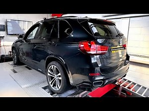 BMW F15 X5 40D X-Drive Stage 1 Custom Dyno Tuning