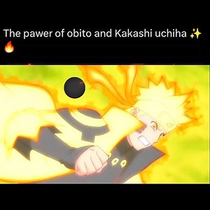 16K views · 735 reactions | The Power of Obito and Kakashi Uchiha | Naruto Anime Reels | Facebook