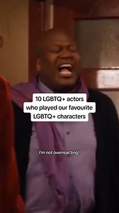 16K views · 106 reactions | Authentic representation matters! Here are 10 LGBTQ+ actors who played LGBTQ+ characters  | GAY TIMES | Facebook