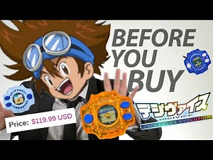 Digimon Adventure Digivice 25th COLOR EVOLUTION- DX Set | Watch This Before You Buy!