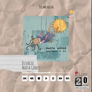 🎶"Despacio, muy despacito. Paso a pasito voy escuchando al viento cantar..." Escucha 'Despacio' incluida en el álbum 'Canciones de Sol' aquí 👉 https://cutt.ly/2mz6igN Spotify Deezer DashGo @SonyMusicPubLat | Marta Gómez