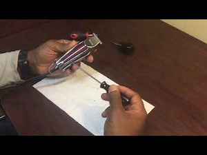 WAHL DETAILER DISASSEMBLE AND REASSEMBLE