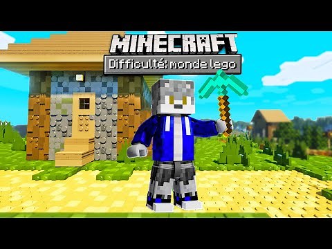 Minecraft survie mais en lego !!