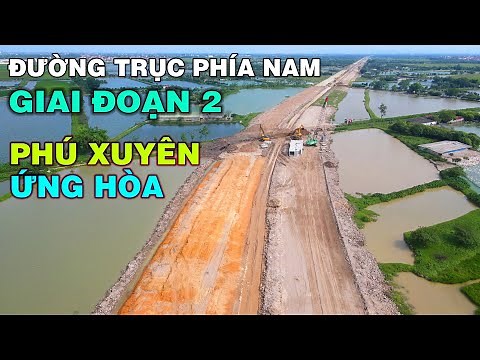 6 Trillion VND Hanoi Southern Axis Road project: Phase 2 after 1 year of construction