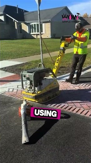 This Asphalt Looks Like Stone Pavers