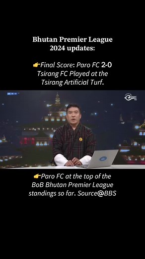 Bhutan Premier League 2024 Updates: Scores, Highlights & Latest Standings