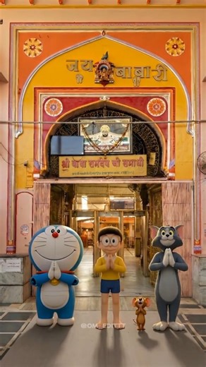 Om Patel on Instagram: "Part: 7 || 📍Ramdevra || Jay Ramadhani🙏🏻 . . Ai Visual by : @om_radadiya_03 . . #ramdev #ramdevpir🙏 #ramadhani #viral #reels"