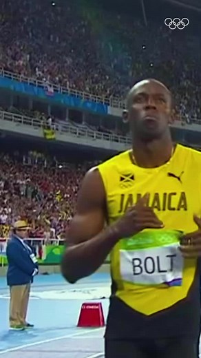 Usain Bolt, iconic before, during, and after the race. #Olympics #UsainBolt #Athletics #Sprinter