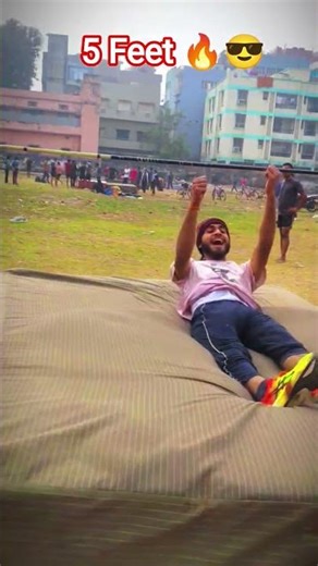 5 Feet High Jump 🔥😎 |#highjump #highlights #trendingreels #youtubeshorts #shorts #viral #shortsviral