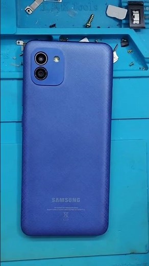 How to replace the front screen of a Samsung Galaxy A03 #smartphone #technology #tutorial