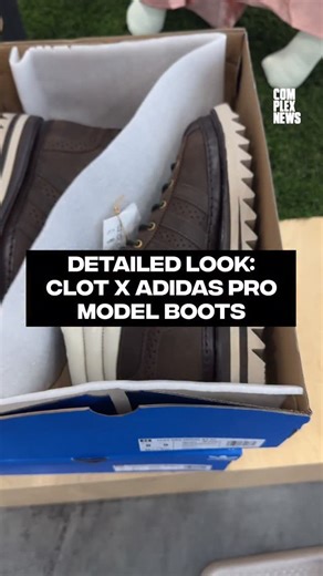 Complex Sneakers on Instagram: "We’ve got a detailed look at the Clot x Adidas Pro Model Boots, they were seen @complexcon and set to release November 15 on Complex ❄️ LINK IN BIO to for updates"