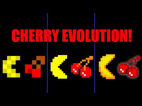 Watch Pac-Man Eat the Cherry in Every Version! 🍒👻