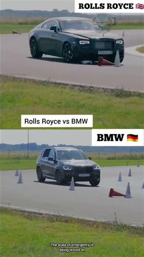 ​Stability Comparison: Rolls-Royce Ghost vs BMW X5 | Emergency and Handling Test!