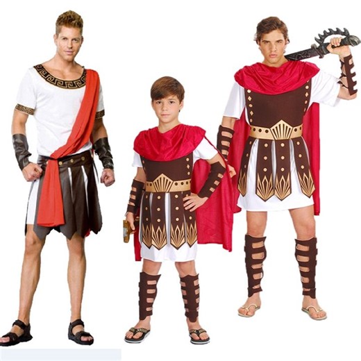 Adult and Children Roman Warrior Costume | Lazada Singapore
