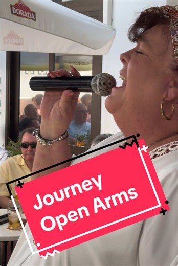 Singing 'Open Arms' in Tenerife: A Musical Journey