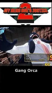 Gang Orca’s Sonic Roar Destroys All 🐋🌊 | My Hero One’s Justice 2 #Shorts