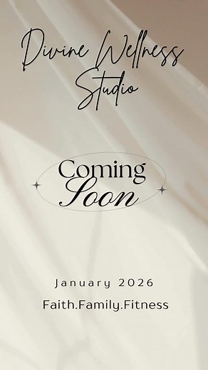 ✨ Coming Soon — January 2026 ✨ Divine Wellness Studio by Wishing Well Pilates, Yoga, Barre, and more — where movement meets mindfulness. Follow us on Facebook to stay updated on upcoming classes, special giveaways, and our festive Christmas Open House! 🌿 “Whatever you do, do it all for the glory of God.” – 1 Corinthians 10:31 🌿 #DivineWellnessStudio #WishingWell #FaithAndFitness #MindBodySpirit #Pilates #Yoga #Barre #ComingSoon | Wishing Well Clinic & Spa