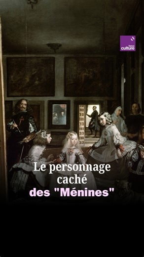 France Culture on Instagram: "🎨 Le tableau "Les Ménines" (1656) du peintre espagnol Diego Velázquez a été abondamment commenté. Cette œuvre énigmatique interroge notre rapport à la peinture et au réel. Mais saviez-vous qu’il y a dans le tableau un personnage caché ? 🎧 Découvrez tous les secrets des "Ménines" en écoutant "Allons-y voir" sur le site et l'app de Radio France. #LesMenines #Velazquez #art #peinture"