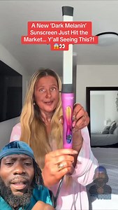 A new dark melanin sun block just hit the market! I think things must be heating up! Make sure your space suits are ready! Cosmic activation coming in! The shift is here! Let's get it! #melanin #fyf #explore #trending #5d #viral #blm | Jonal Louis