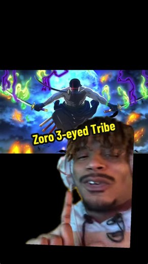 Zoro 3-eyes tribe member #onepiece #strawsts #zoro #mihawk #kingofhell | king of hell zoro