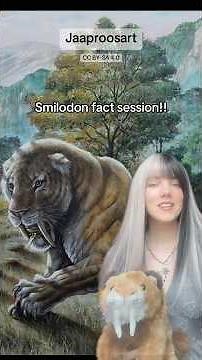 Facts about Smilodon: the fearsome saber-tooth ‘tiger’ #smilodon #animalfacts #prehistoric #extinct