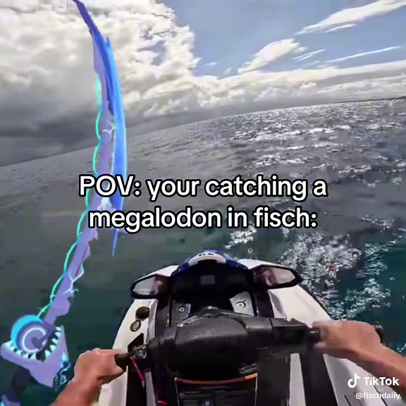 Catch a Megalodon in Fischer Video Game