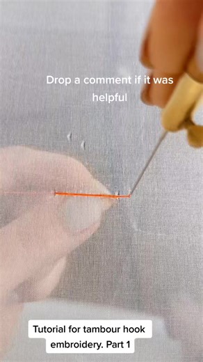 Beginner's Guide to Tambour Hook Embroidery Tutorial