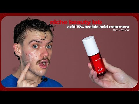niche beauty lab theramid azid 15% azelaic acid treatment | trial + review