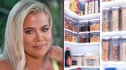 The internet can't believe Khloe Kardashian's wild new pantry video