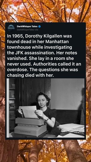 In 1965, Dorothy Kilgallen was found d*ad in her Manhattan townhouse