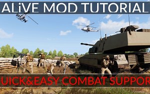 简单快速的战斗支援 - ALIVE模组教程 - ARMA3