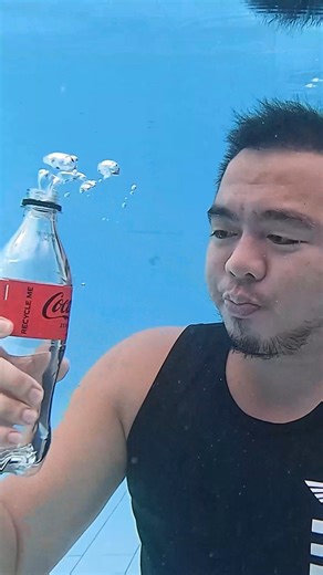 Rence01 on Instagram: "Burp Coke Zero Sugar vs Pepsi Underwater"