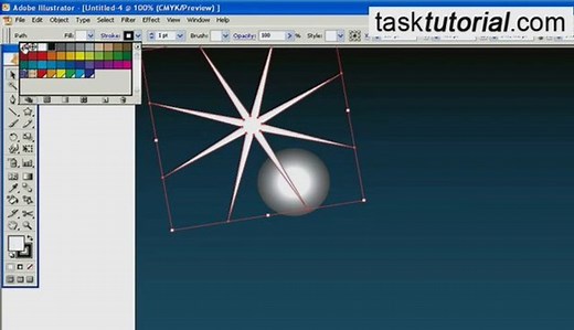 Create sparkles in illustrator - Tutorial