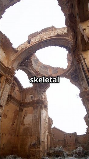 Spain's GHOSTLY Town of Belchite #scaryplaces