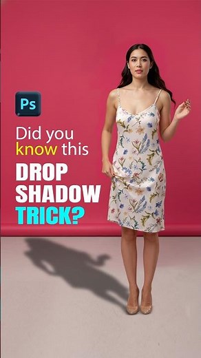 Photoshop Drop Shadow Hack You Must Try! 🔥