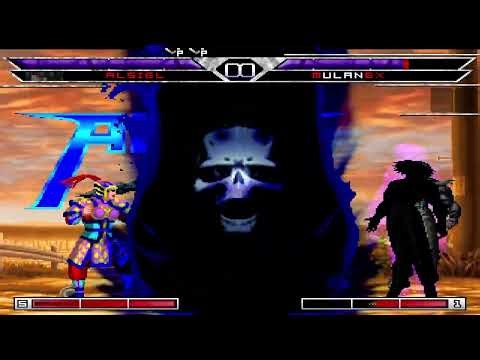 KOF MUGEN ALSIEL 12P Vs True Fire Anna Archice Elsa Mulan EX Powerscaling Hulk